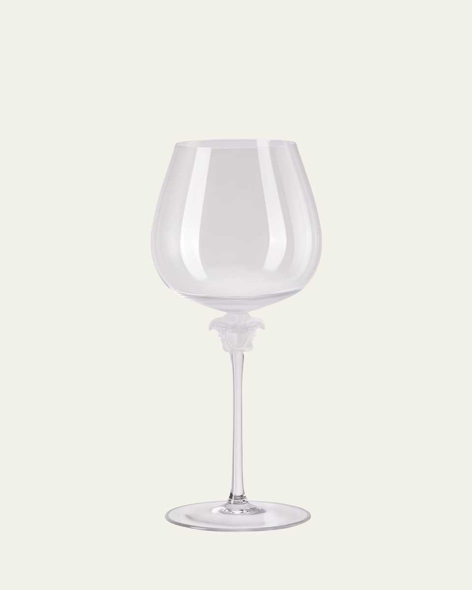 Medusa Lumiere Burgundy Red Wine Glass